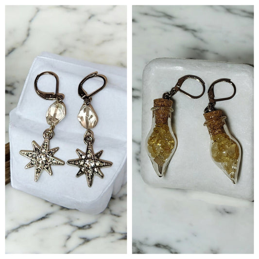 Citrine Dangle Earrings