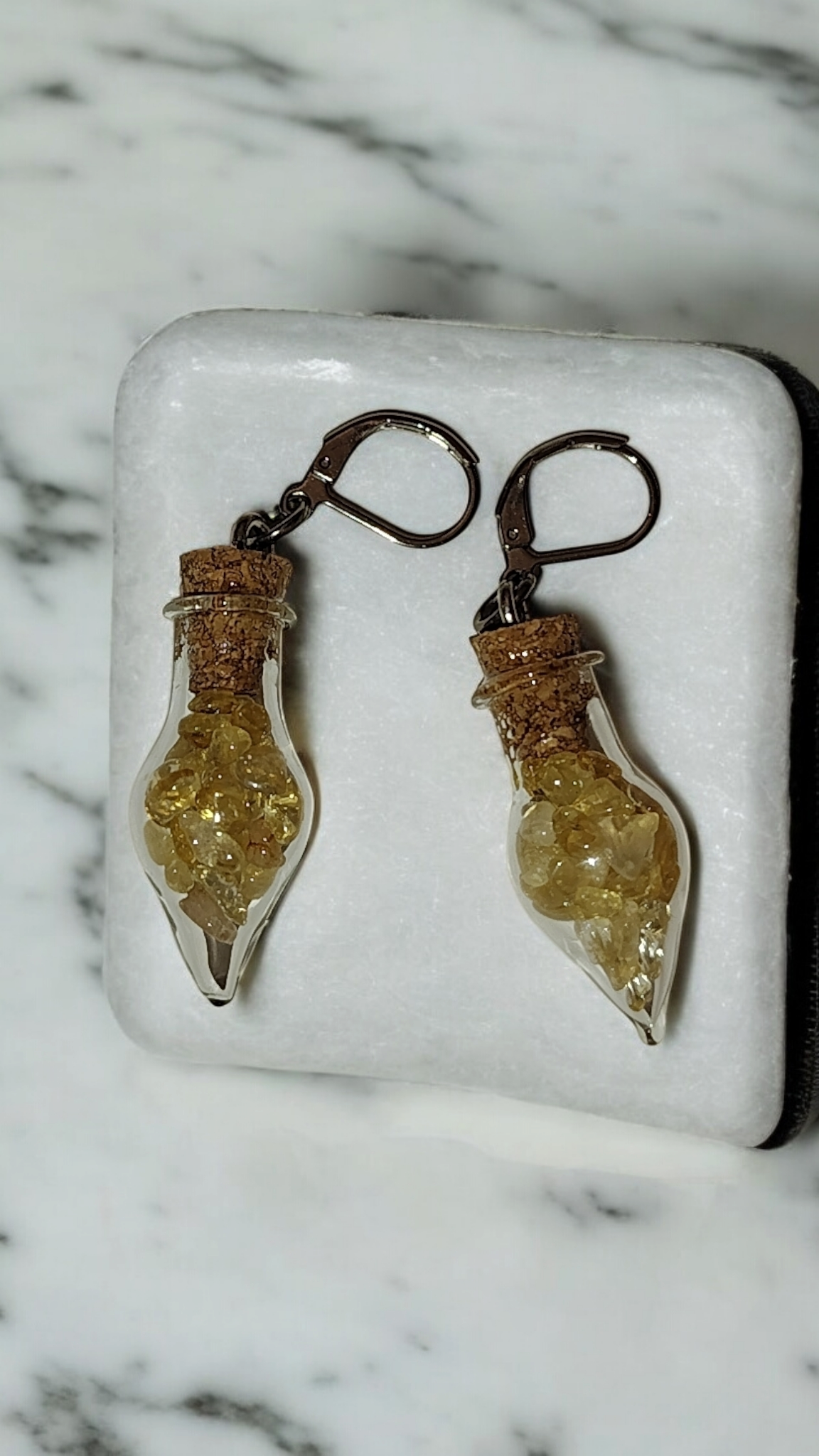 Citrine Dangle Earrings