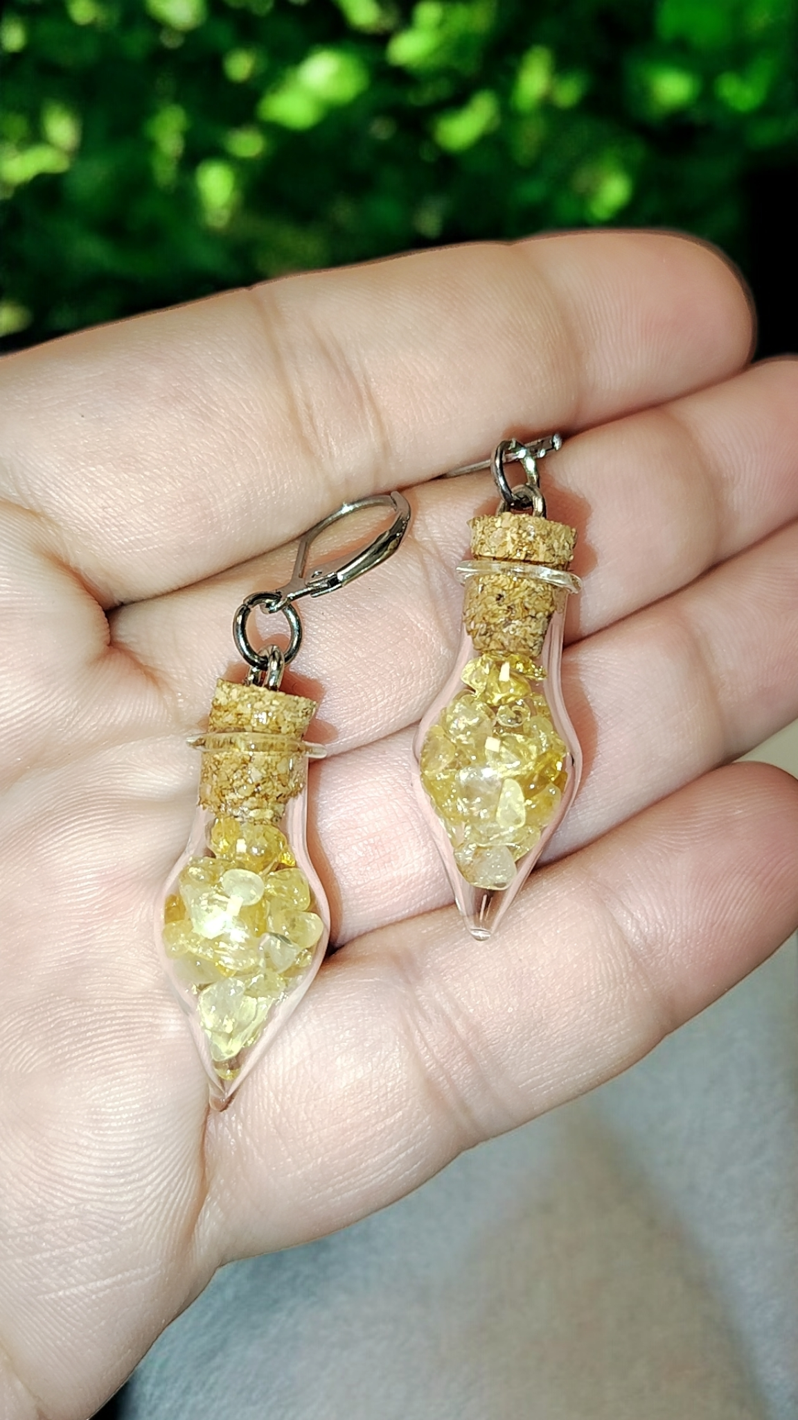 Citrine Dangle Earrings